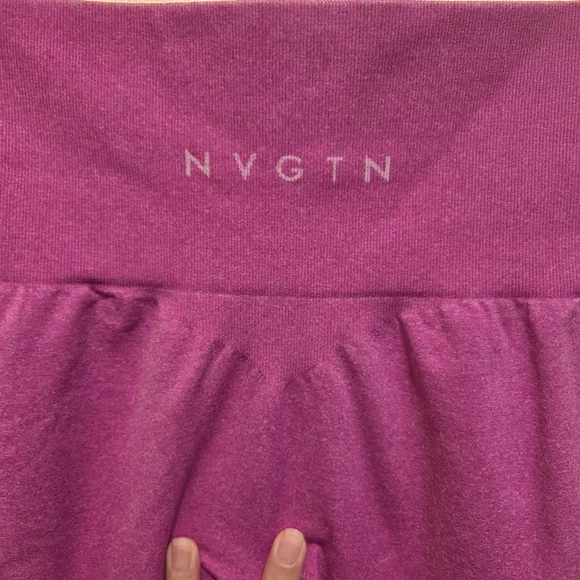 Women's NVGTN Vibrant Pink Maui Contour Seamless Leggings Size M - Picture 8 of 10